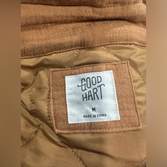 Matilda Jane Good Hart GH Yarrow Convertible Quilted Zip-Up Jacket M Medium - Picture 8 of 9